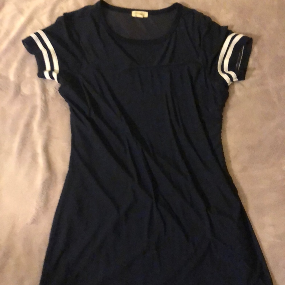 Blue dress